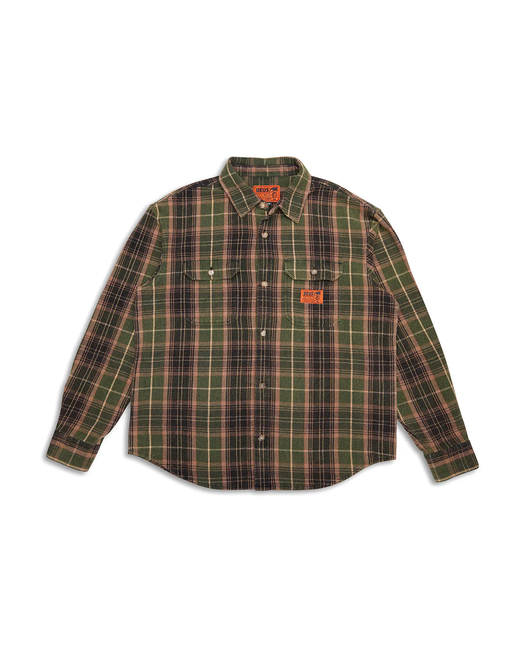 Too Busy To Work Shirt Green Check