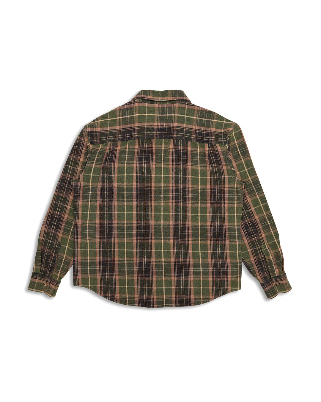 Too Busy To Work Shirt Green Check