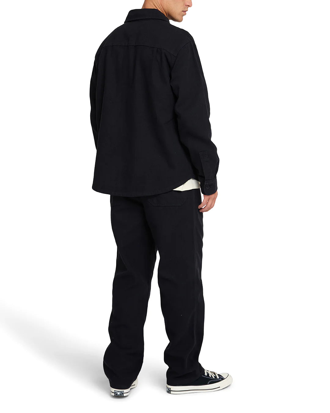 Too Busy Canvas Shirt Anthracite