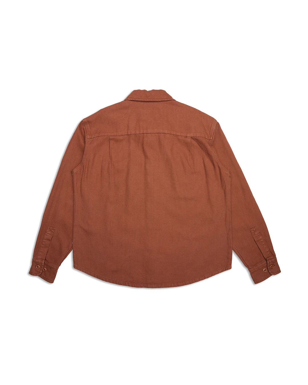 Too Busy Canvas Shirt Toffee Brown