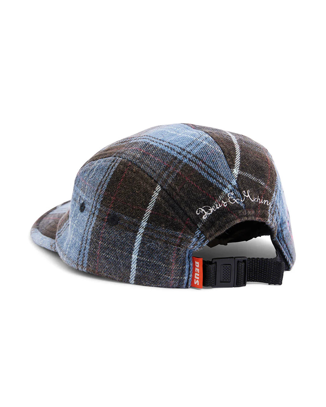 Too Busy 5 Panel Cap Blue Check