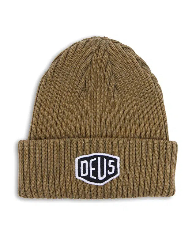 Garment Dyed Shield Beanie Lichen Green