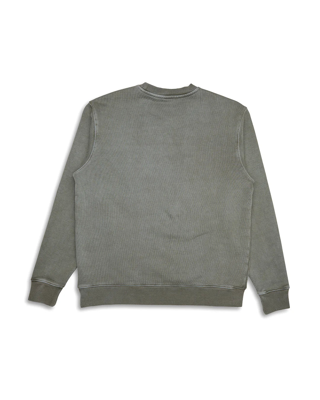 Garment Dyed Shield Crew Lichen Green