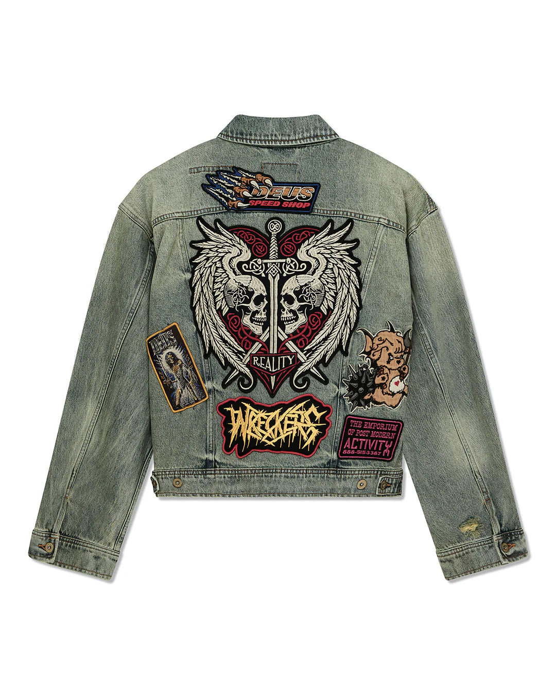 Sasafras Jacket Dirty Denim