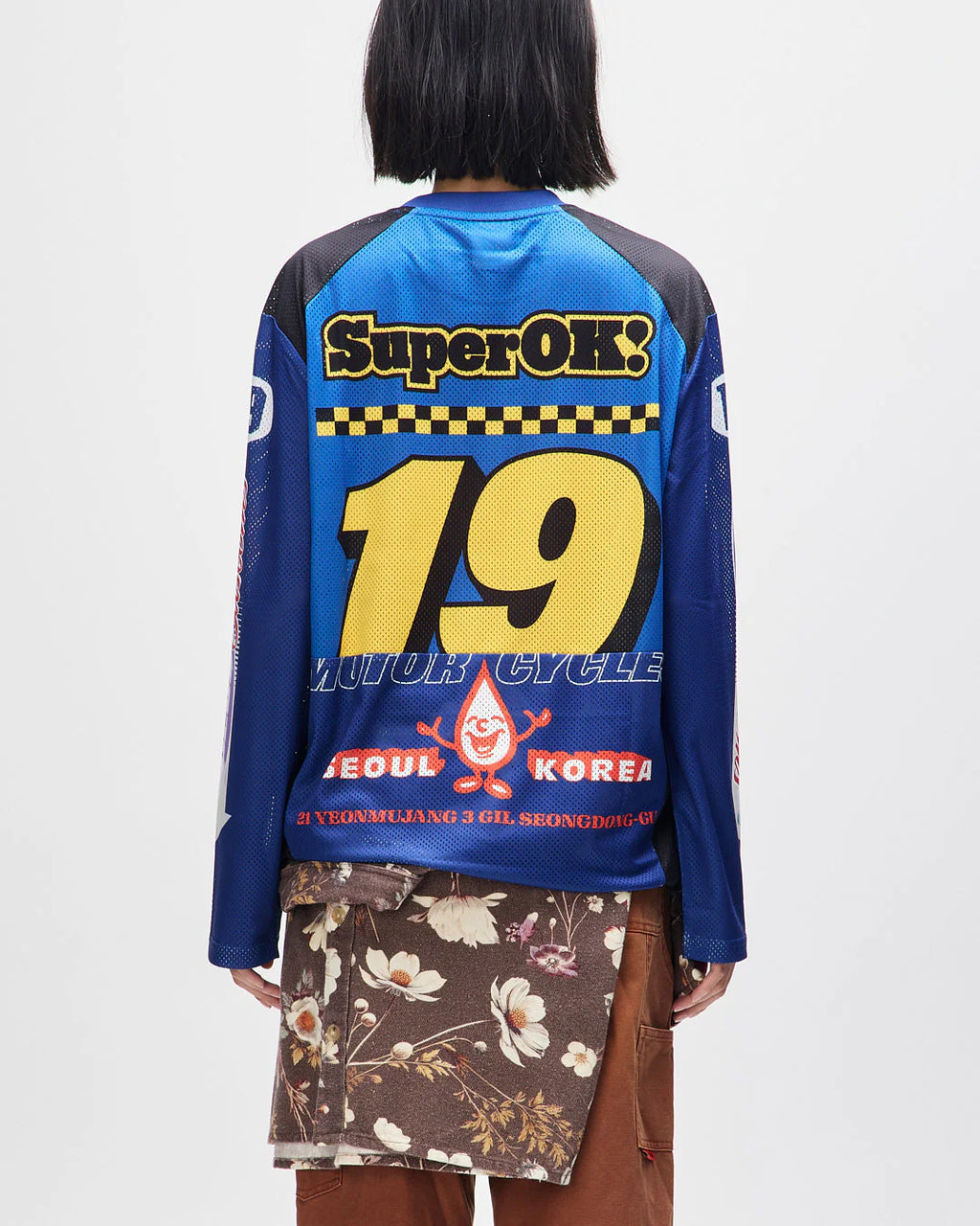 Moss Gather Moto Blue Light