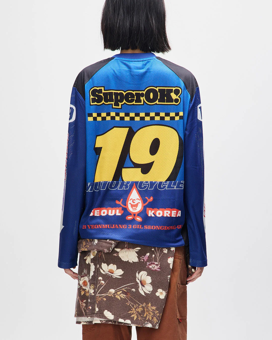 Moss Gather Moto Blue Light