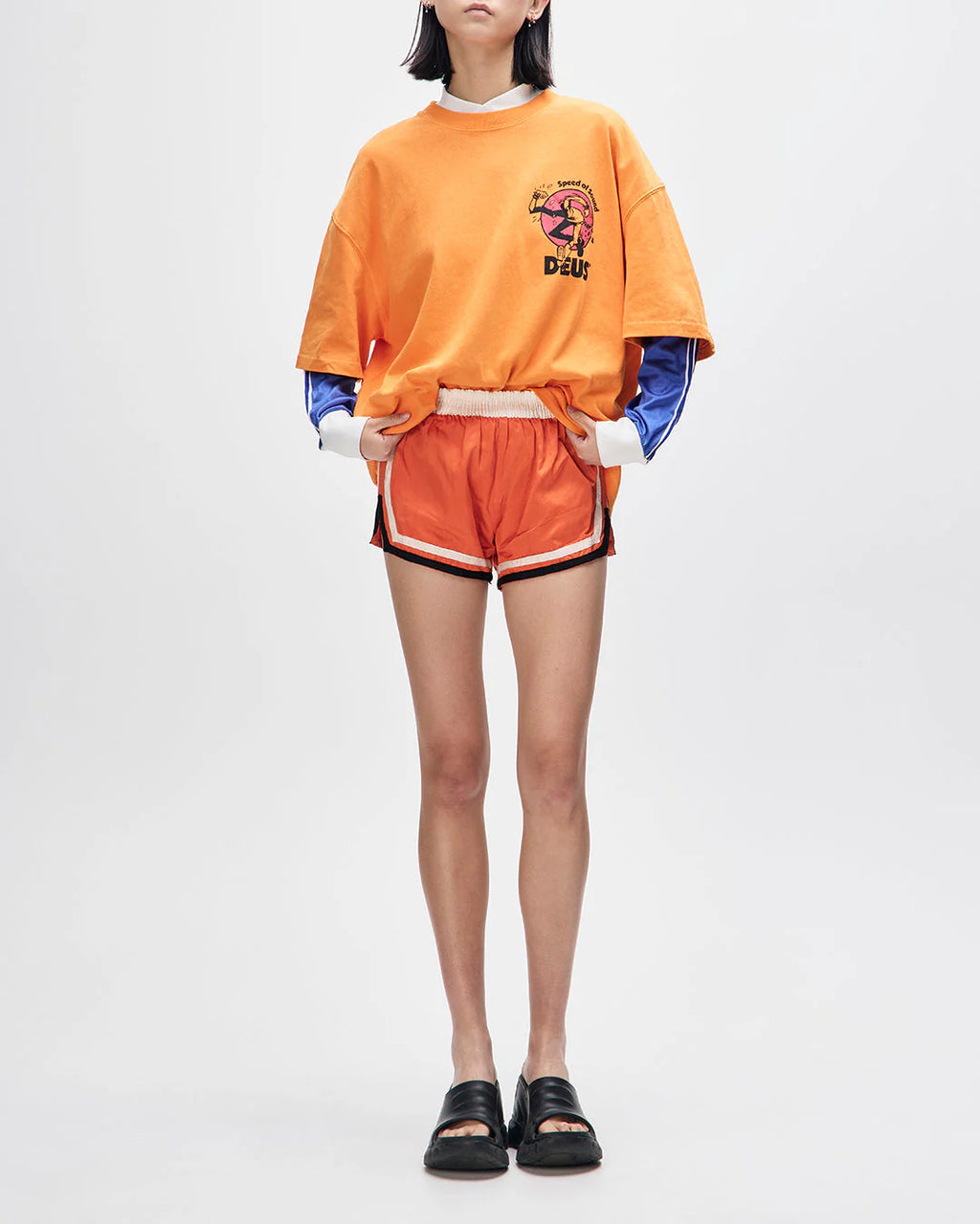 Roughneck Tee Persimmon Orange