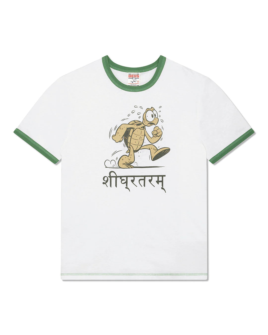 Faster Tee Dirty White