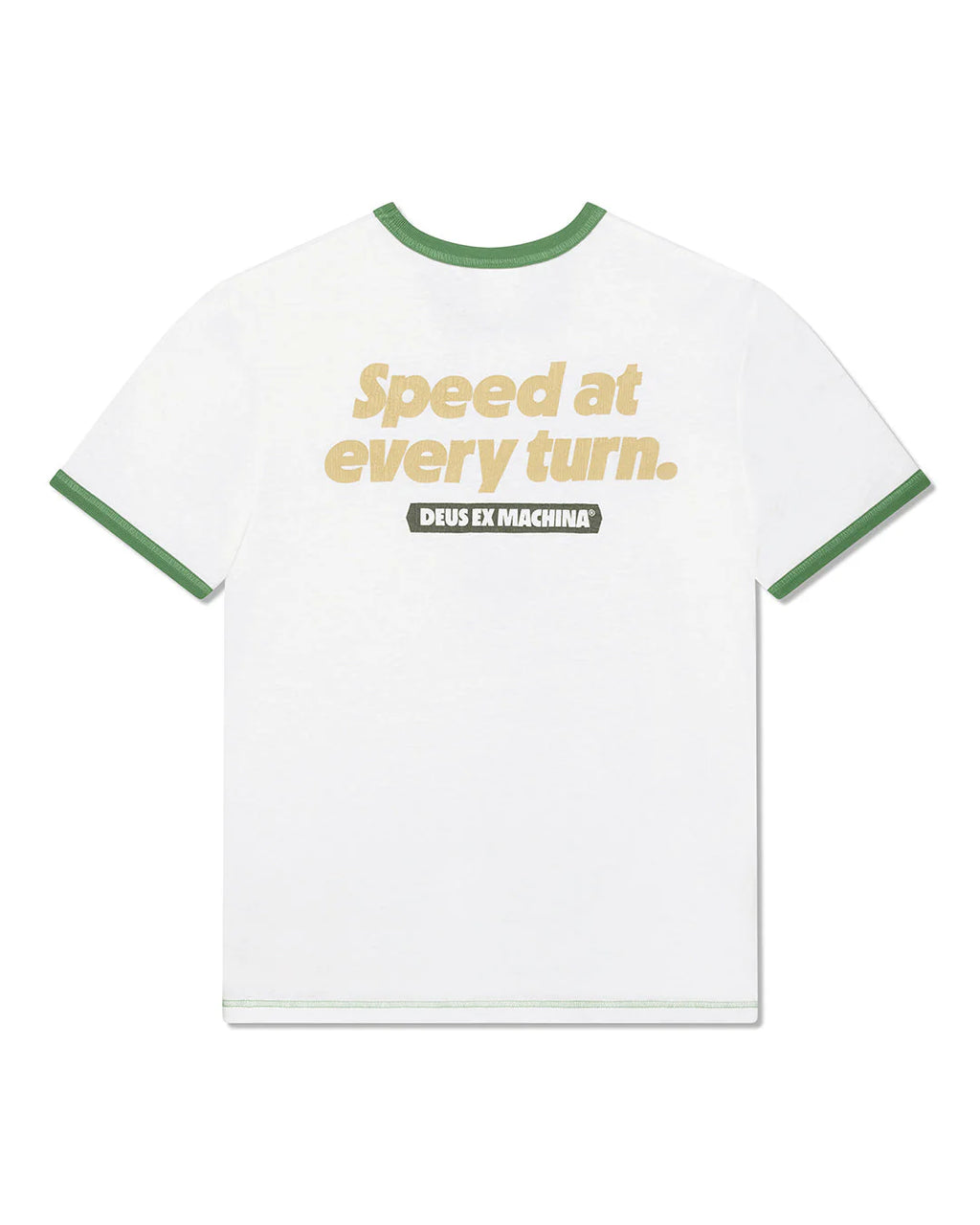 Faster Tee Dirty White