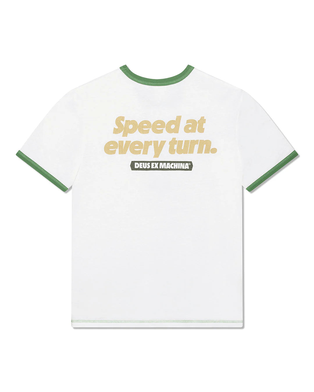 Faster Tee Dirty White