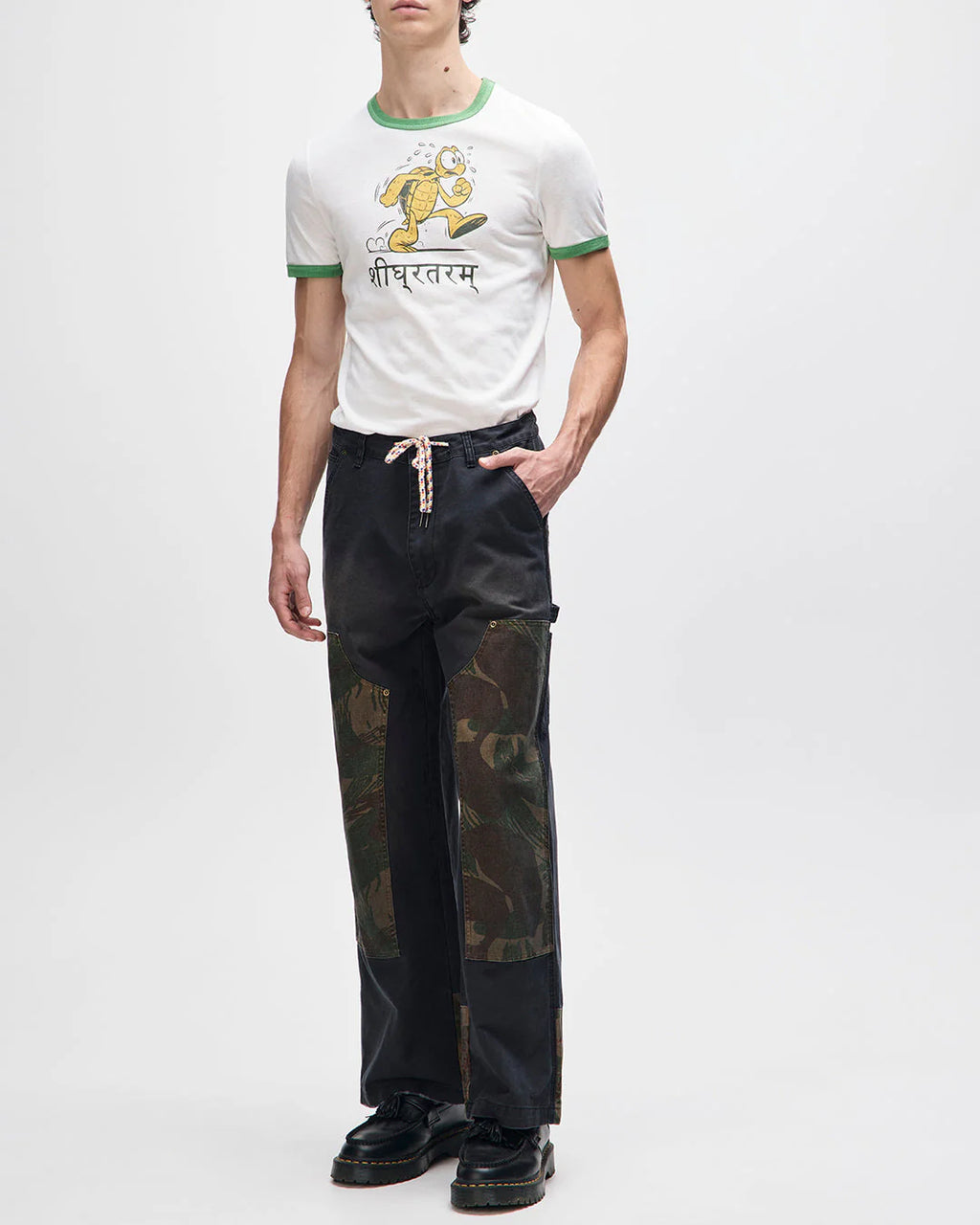 Faster Tee Dirty White