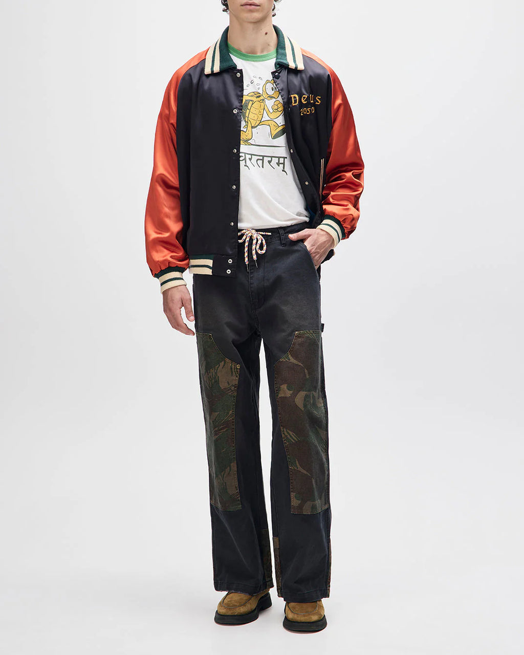 Off Beat Jacket Bowling Orange