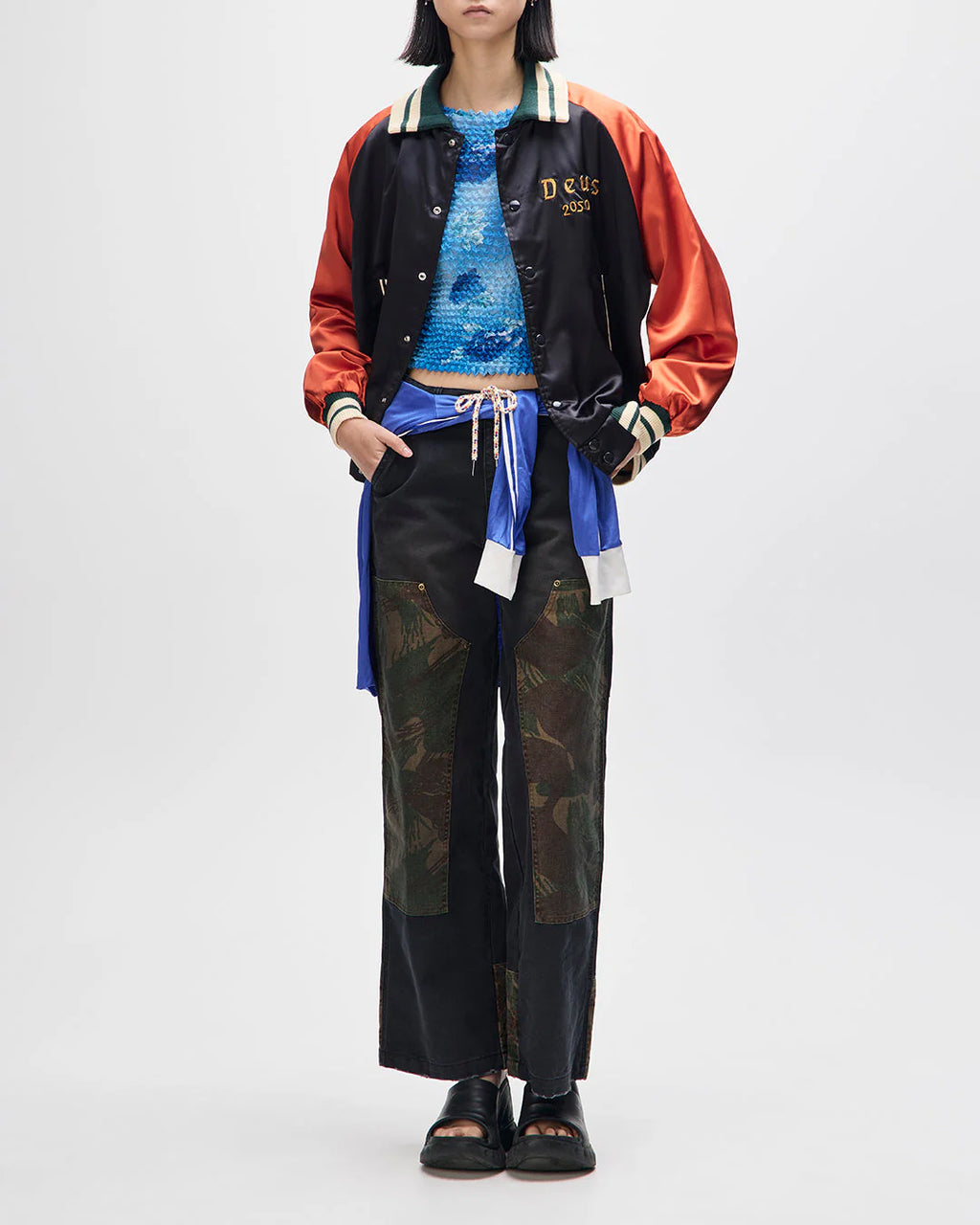 Off Beat Jacket Bowling Orange