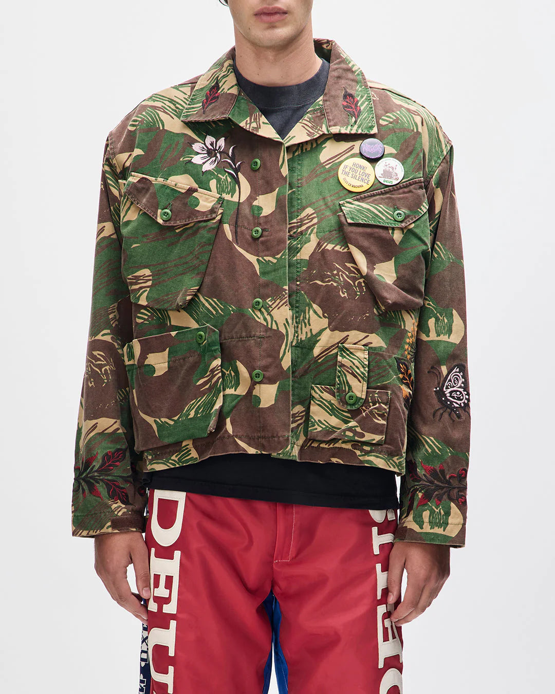 Ahimsa Jacket Earthly Delights Camo