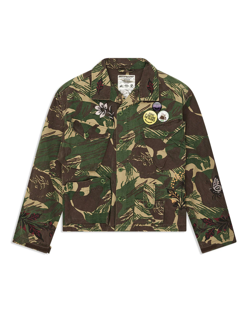 Ahimsa Jacket Earthly Delights Camo