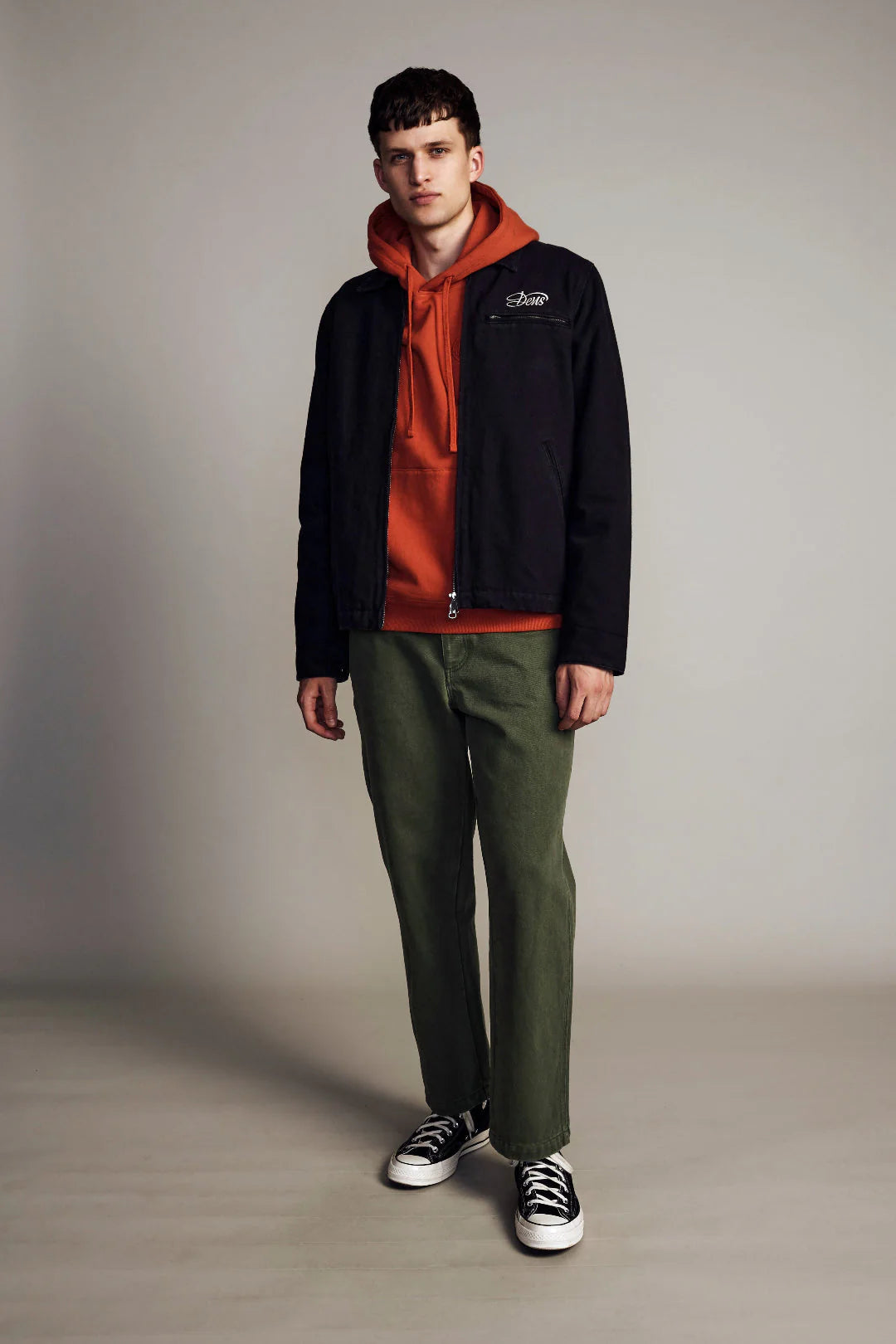 Workwear Overdye Jacket Anthracite