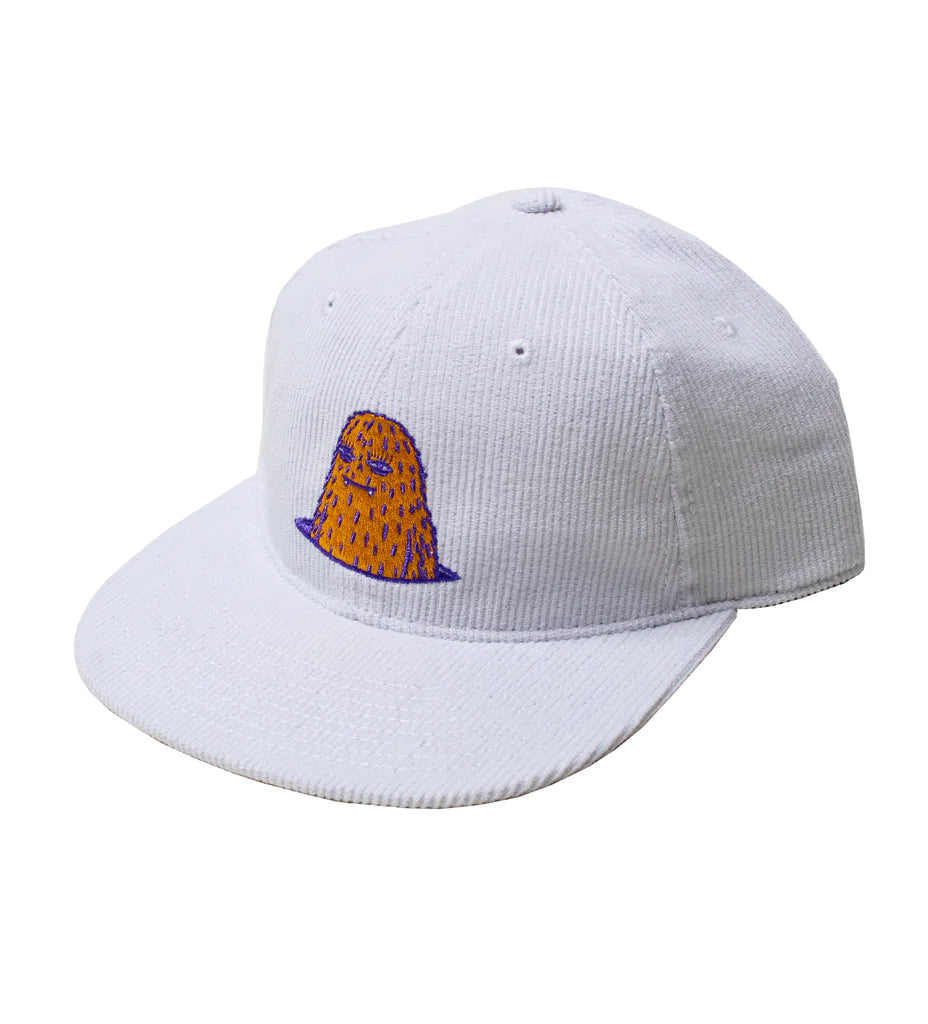 Evan Rossell Cord Snap Back White