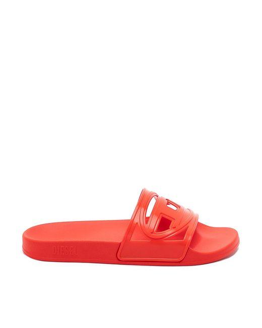 DIESEL CLYDE W SANDALS High Risk Red