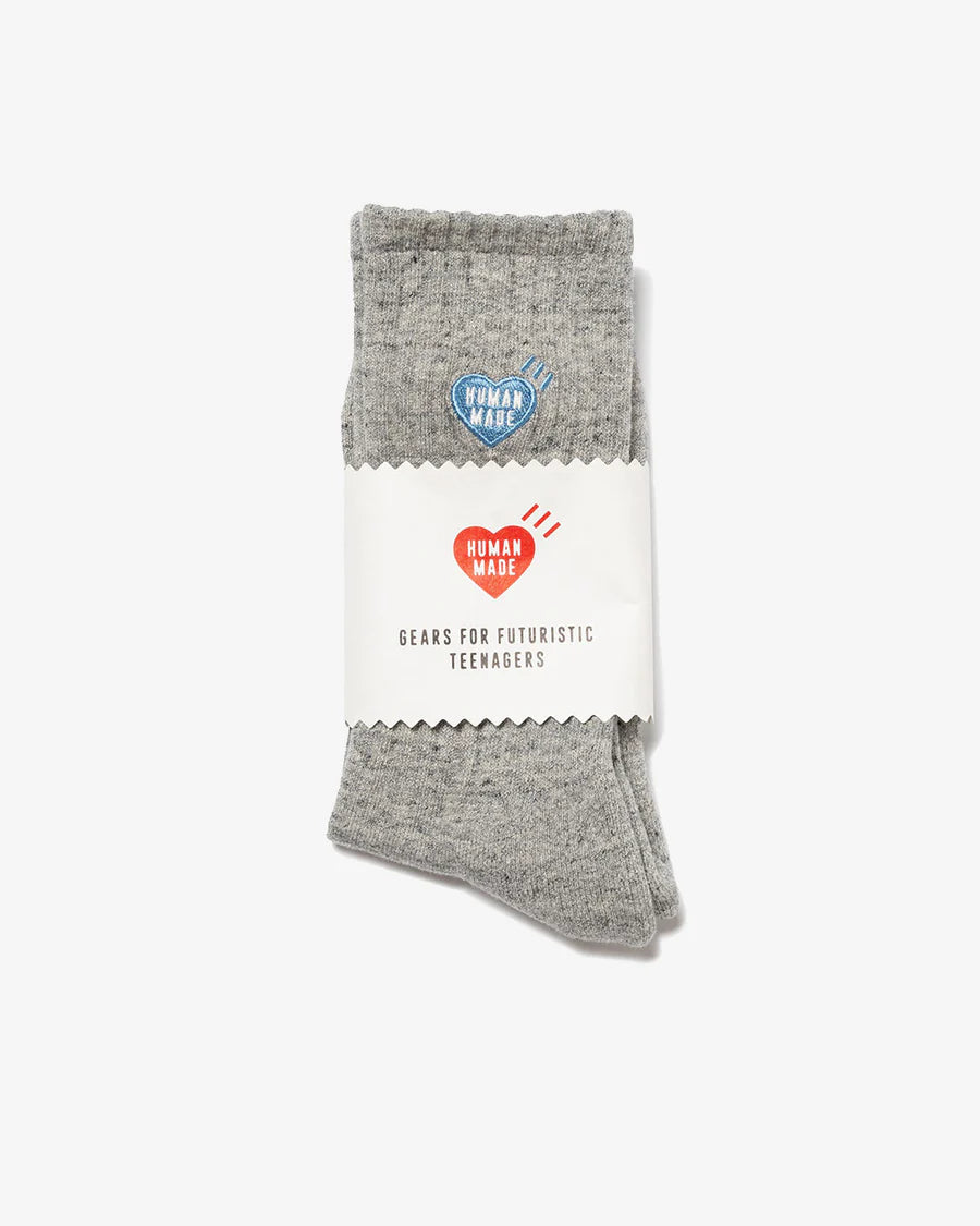 PILE SOCK HUMAN MADE GRAY