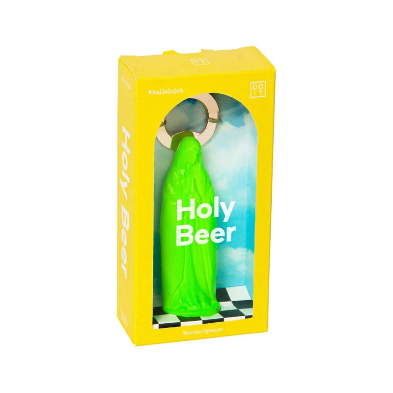 Holy Beer Bottle Opener Green