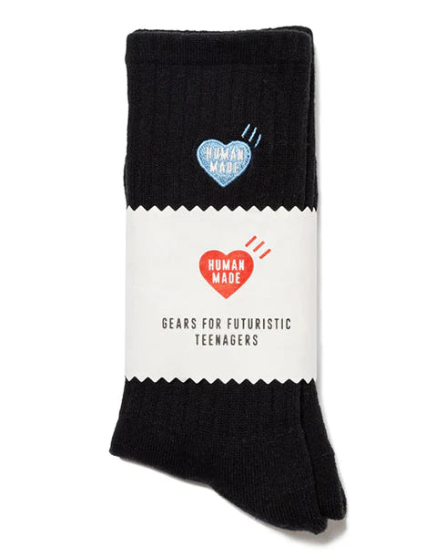 PILE SOCK HUMAN MADE BLACK