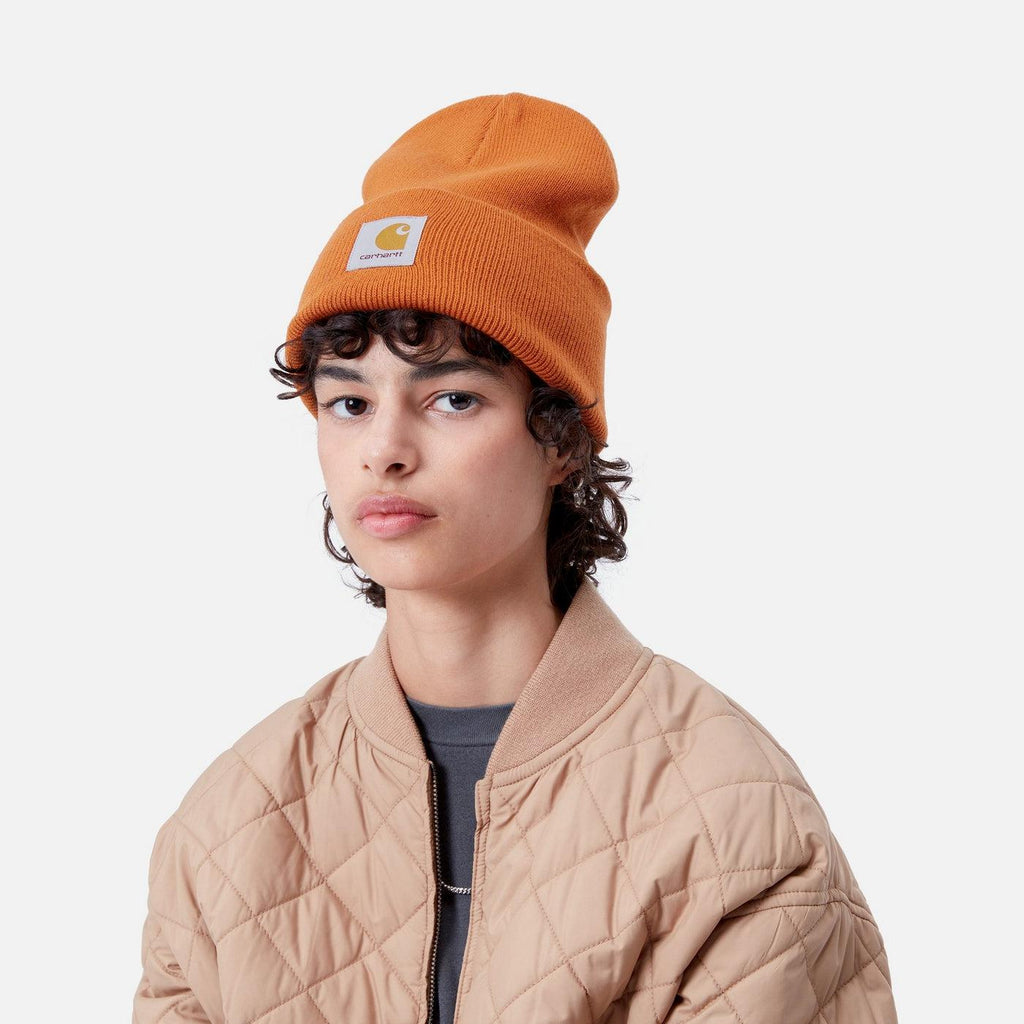 Acrylic Watch Hat Turmeric