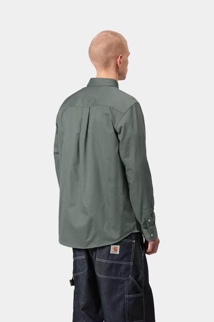 L/S Madison Shirt Velvet Green
