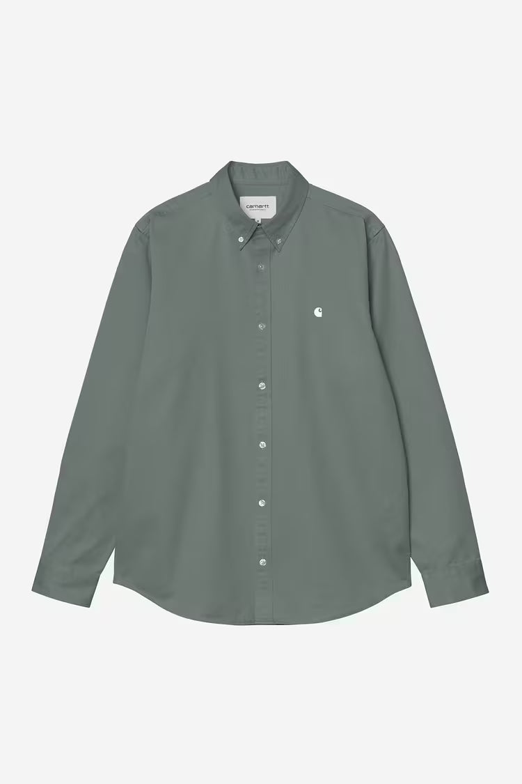 L/S Madison Shirt Velvet Green