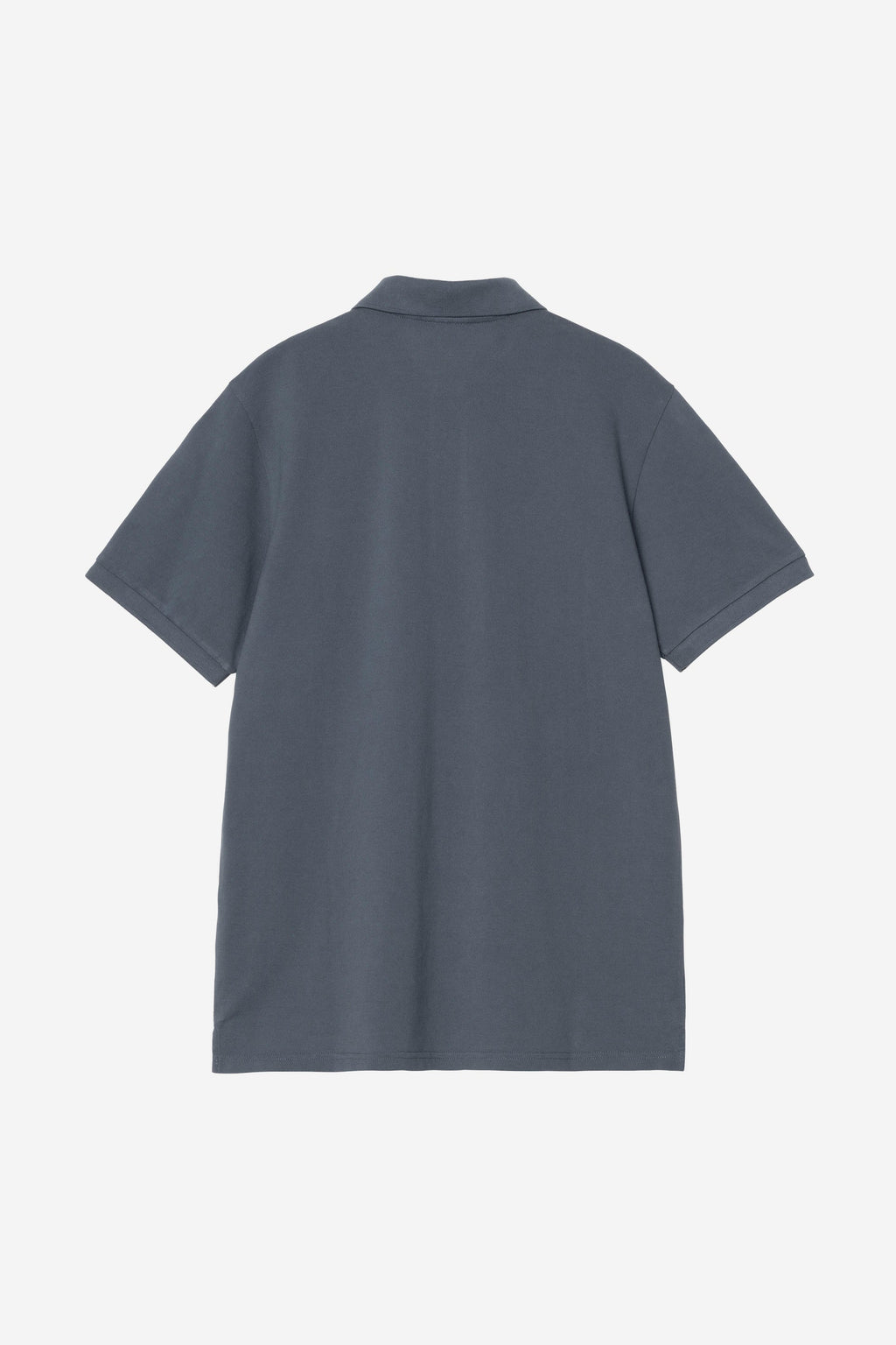 S/S Chase Pique Polo Cozy Blue