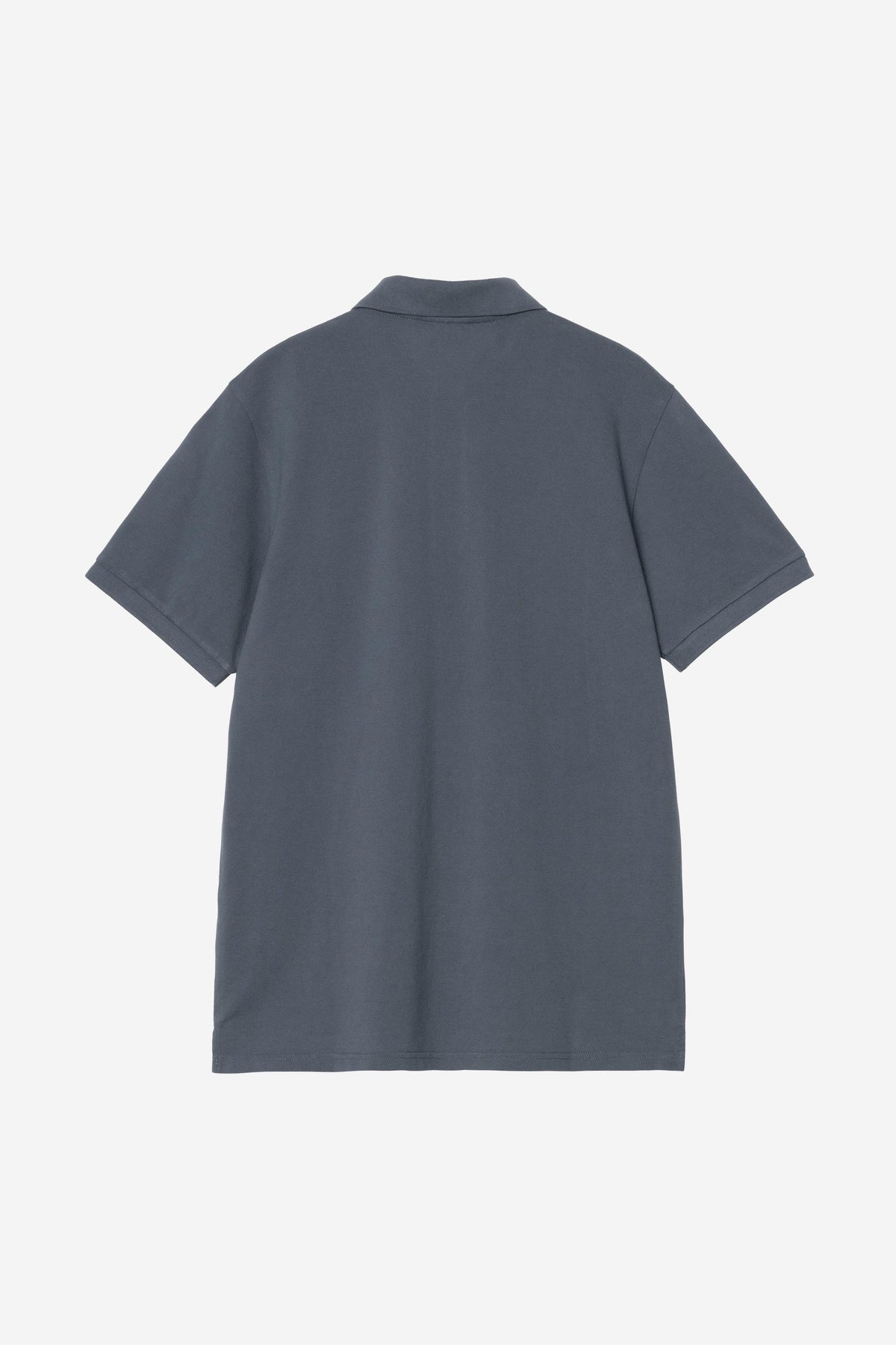 S/S Chase Pique Polo Cozy Blue