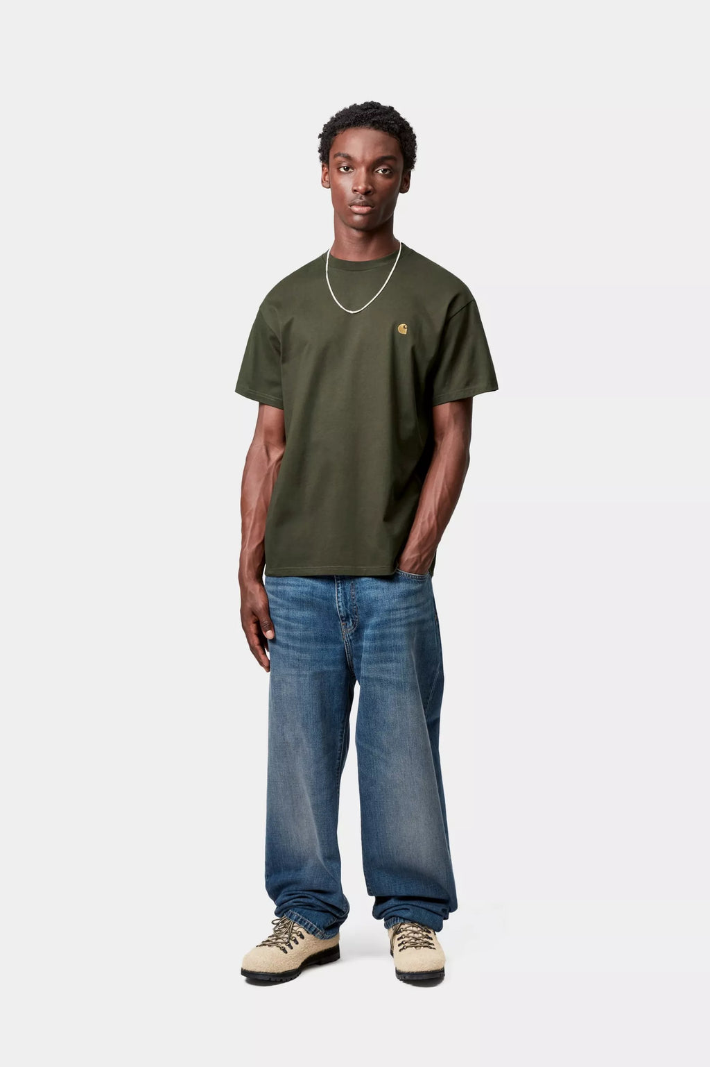 S/S Chase T-Shirt Olive / Gold