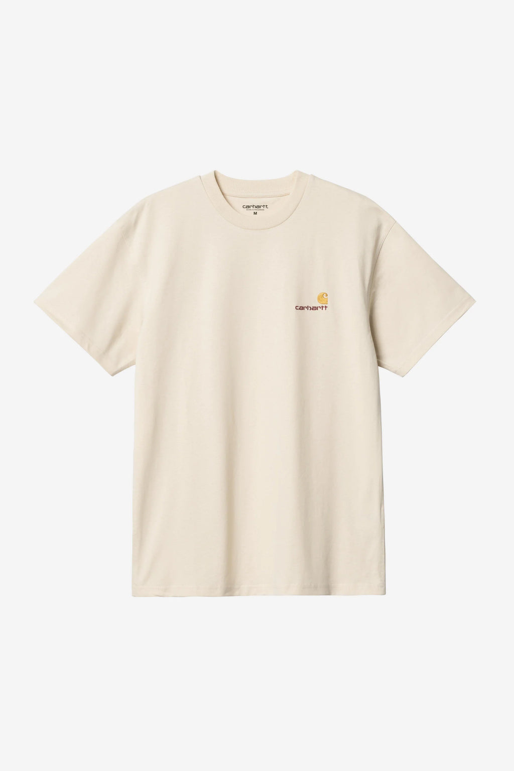 S/S American Script T-Shirt Natural