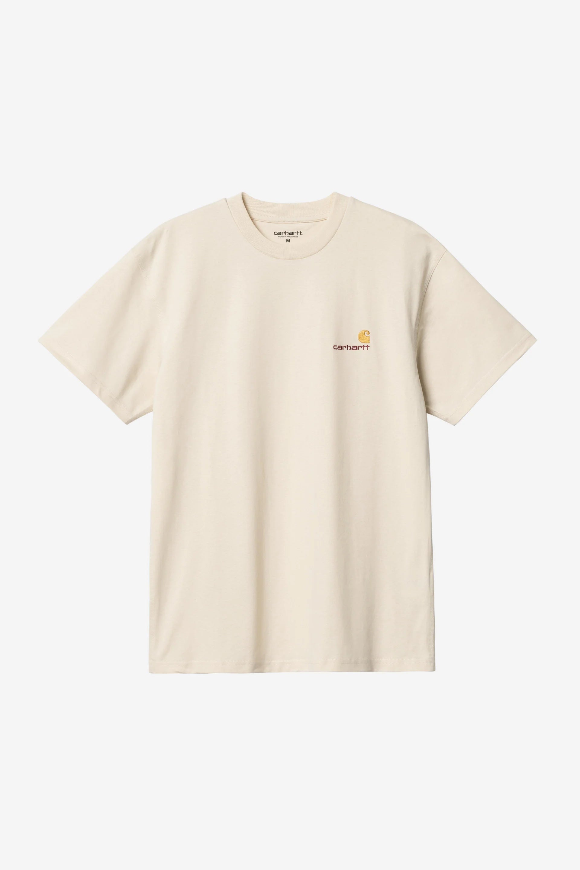 S/S American Script T-Shirt Natural