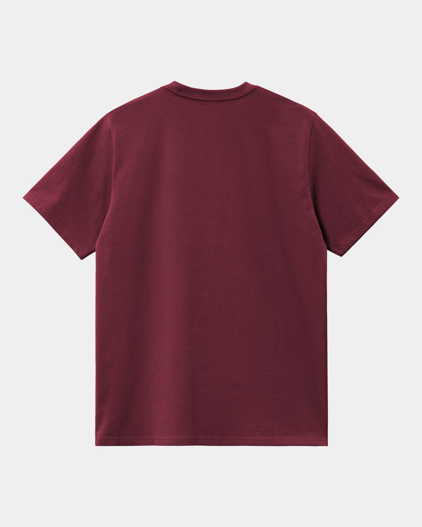 S/S American Script T-Shirt Malbec