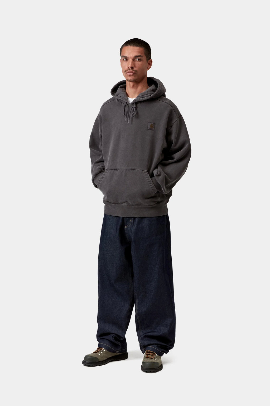Hooded Nelson Sweat Black