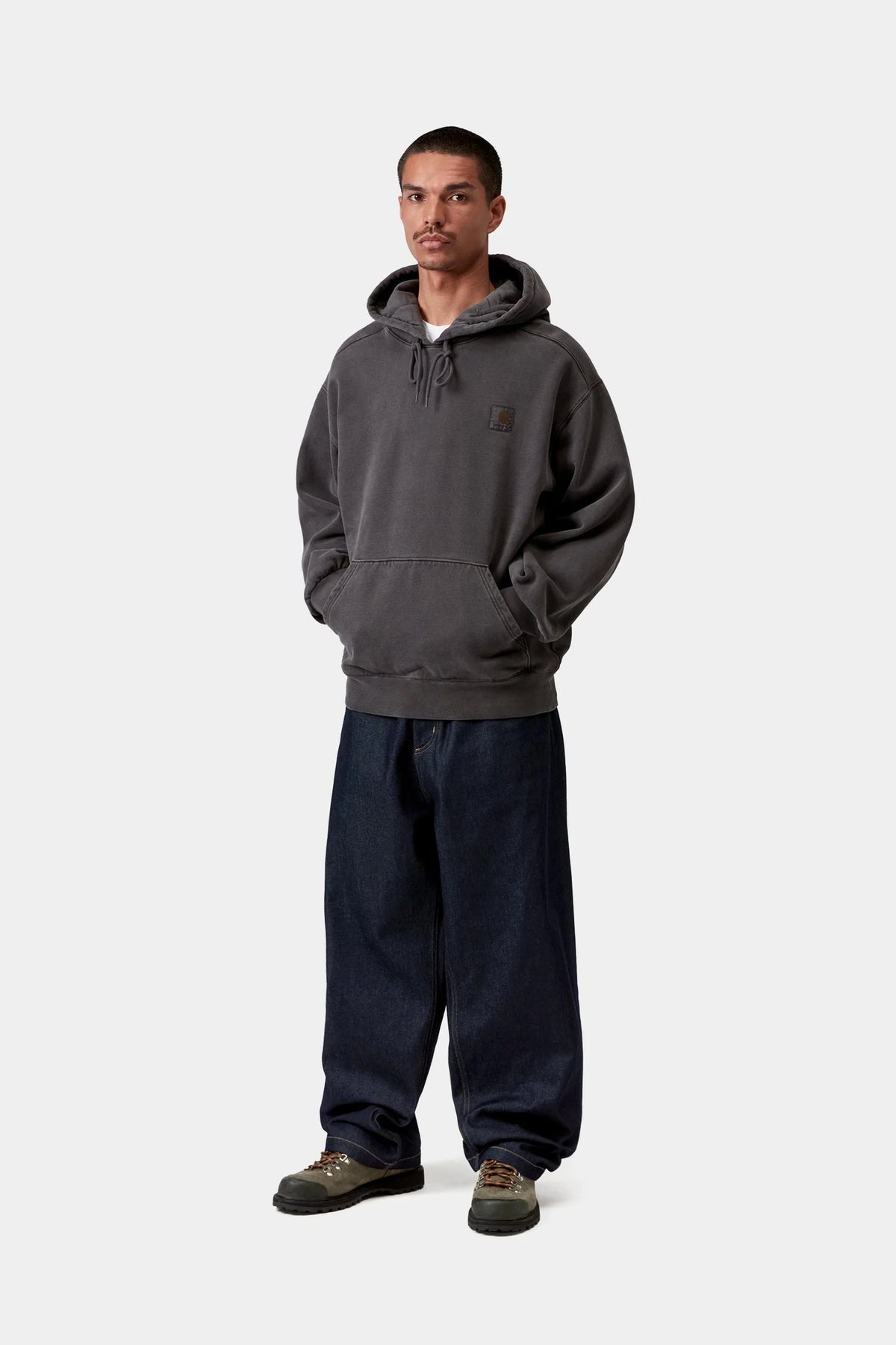 Hooded Nelson Sweat Black