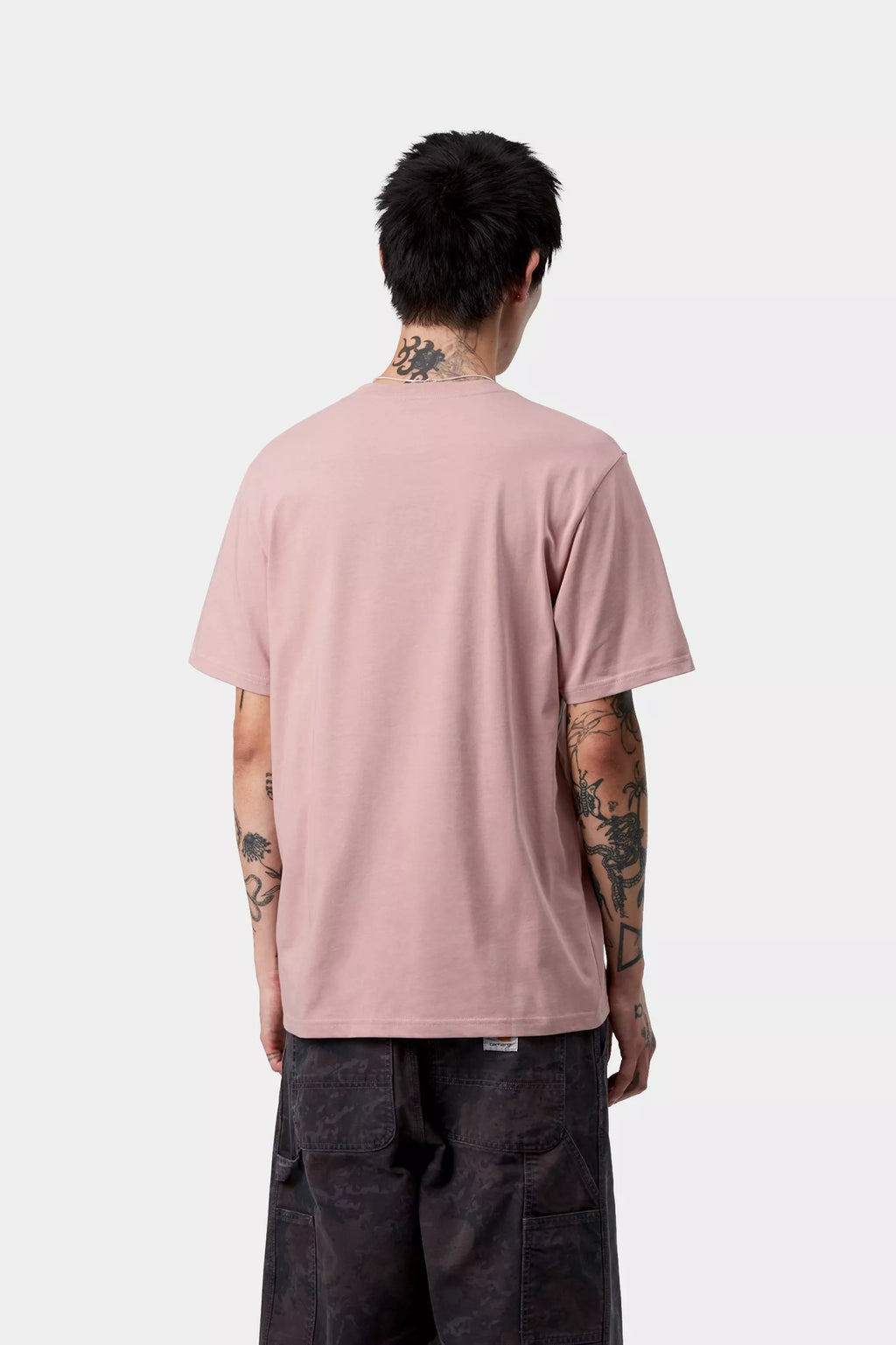 S/S Pocket T-Shirt Glassy Pink