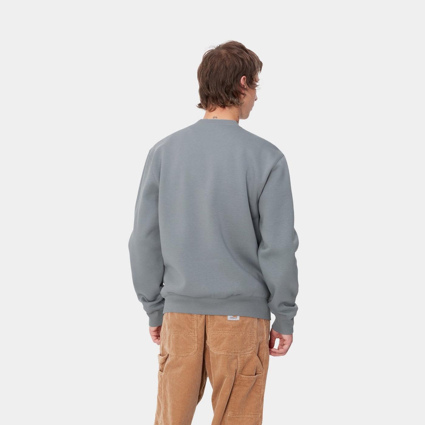 Carhartt Sweat Dove Grey / Wax