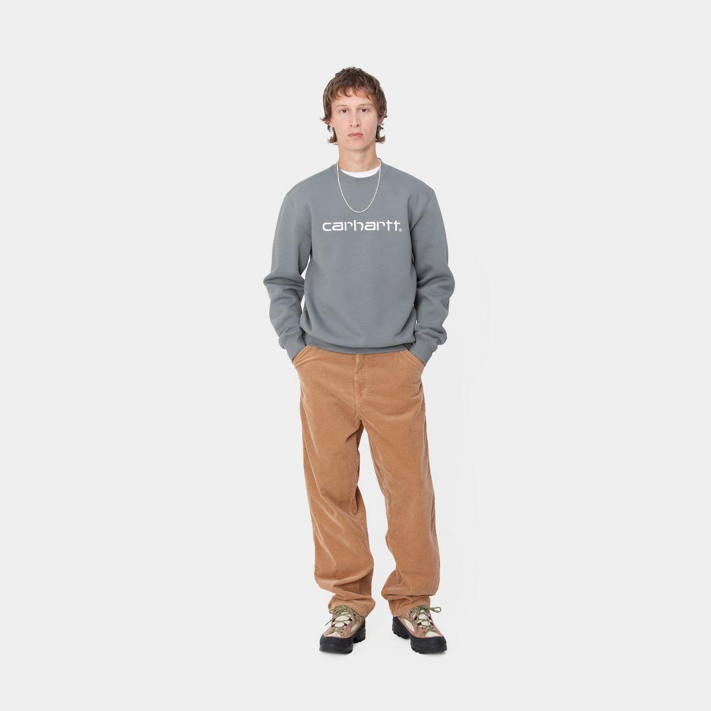 Carhartt Sweat Dove Grey / Wax