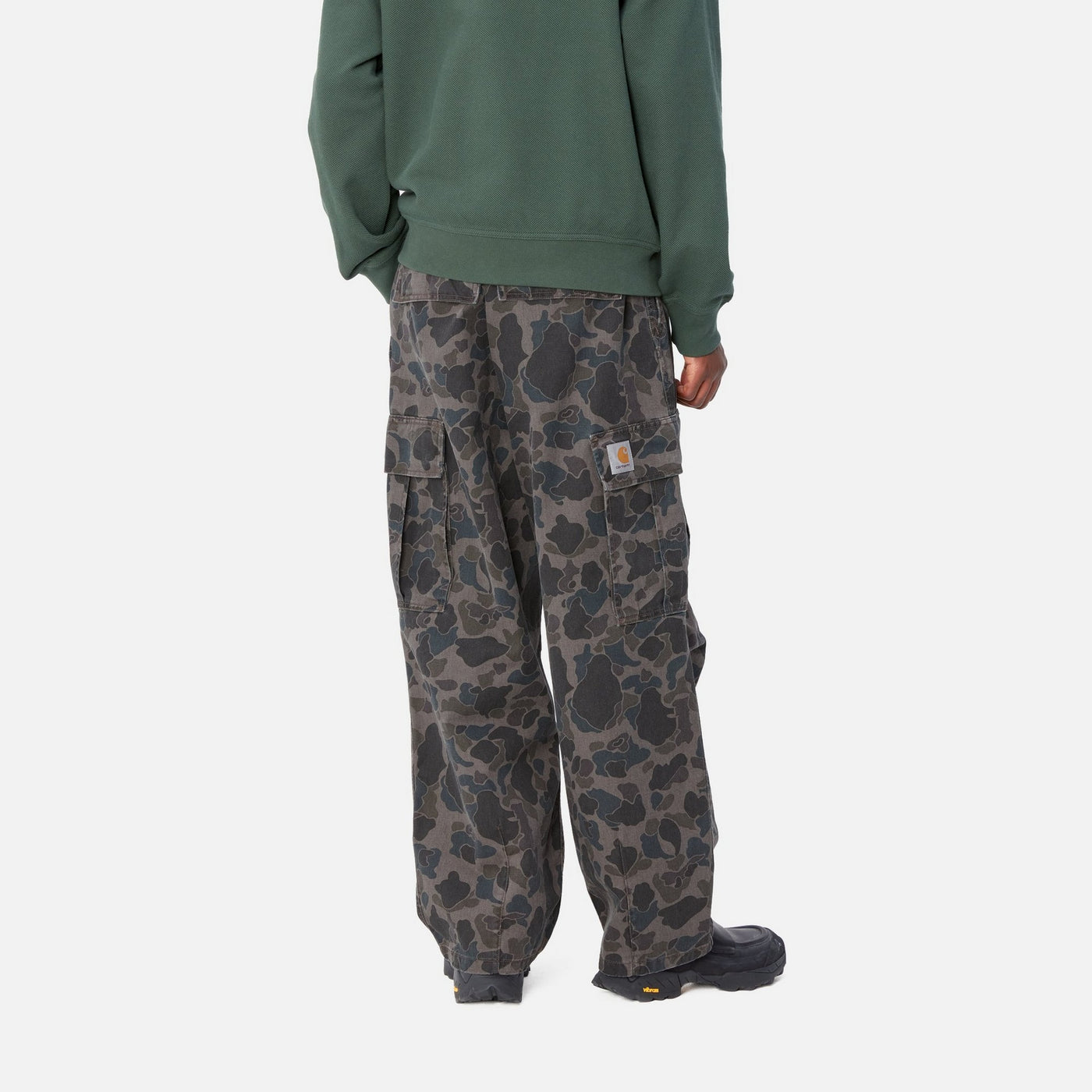 Cole Cargo Pant Camo Duck Grey