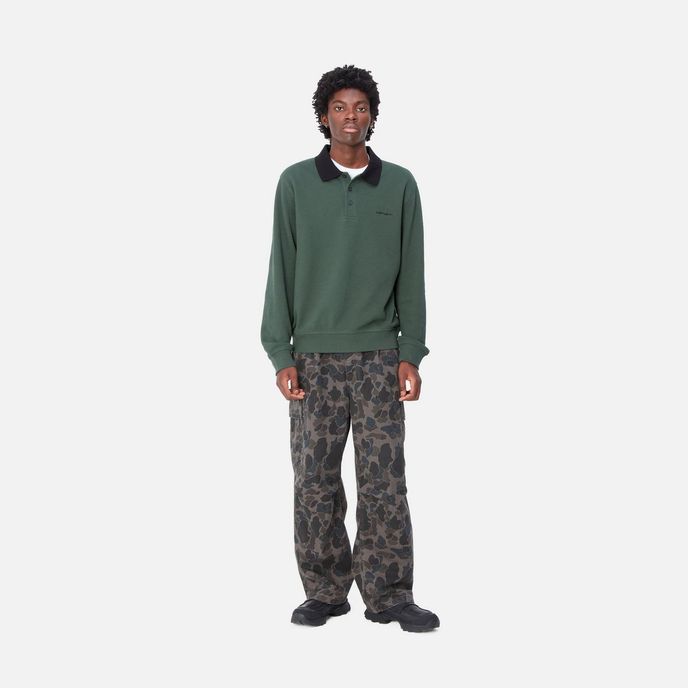 Cole Cargo Pant Camo Duck Grey