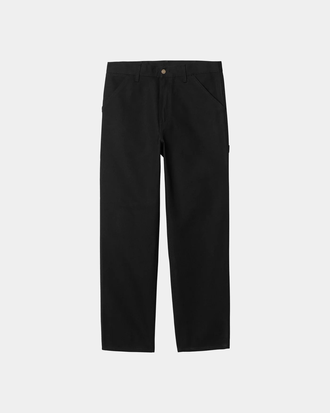 Single Knee Pant Black Rigid