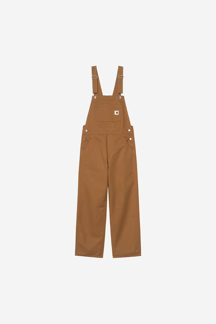 W' Bib Overall Straight Hamilton Brown
