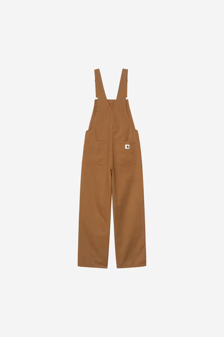 W' Bib Overall Straight Hamilton Brown
