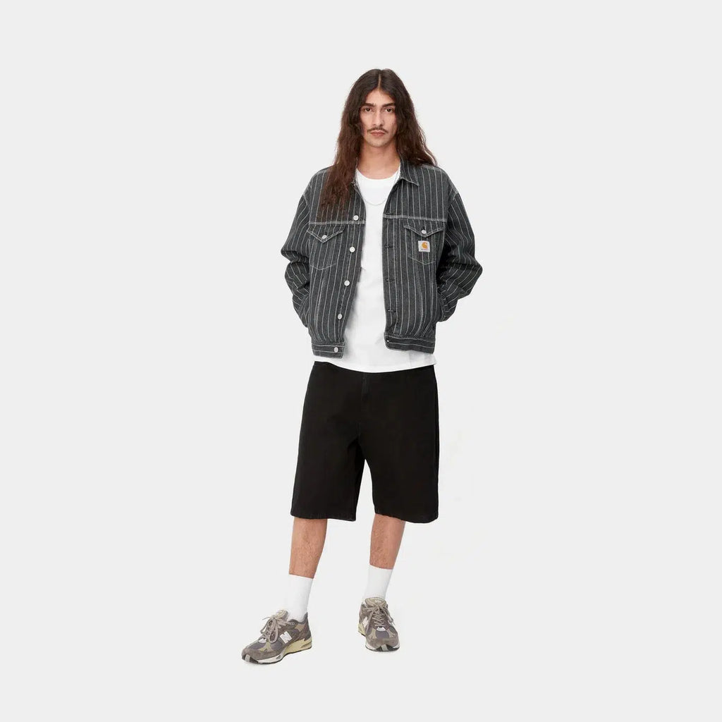 Orlean Jacket Orlean Stripe , Black / White