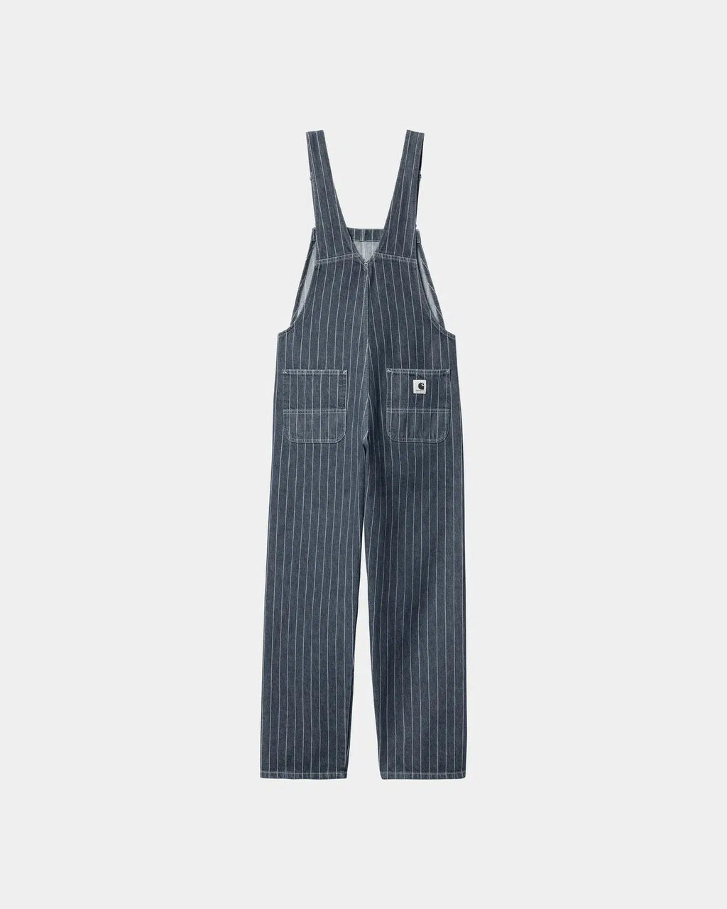 W' Orlean Bib Overall Straight Orlean Stripe Blue White