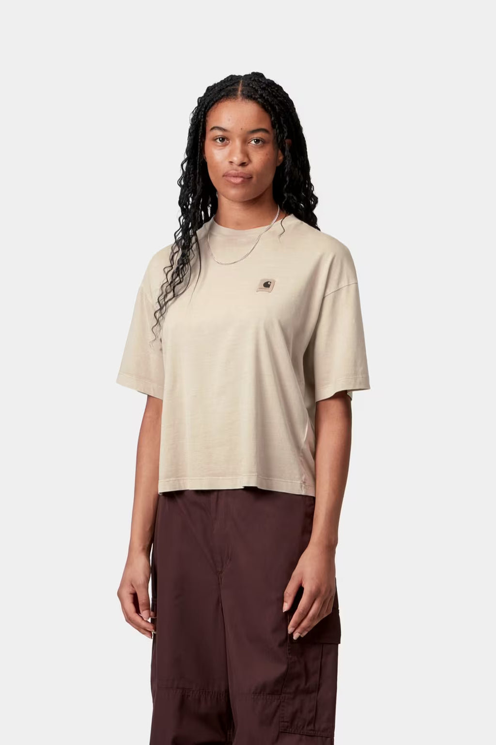 W' S/S Nelson T-Shirt Fleur De Sel