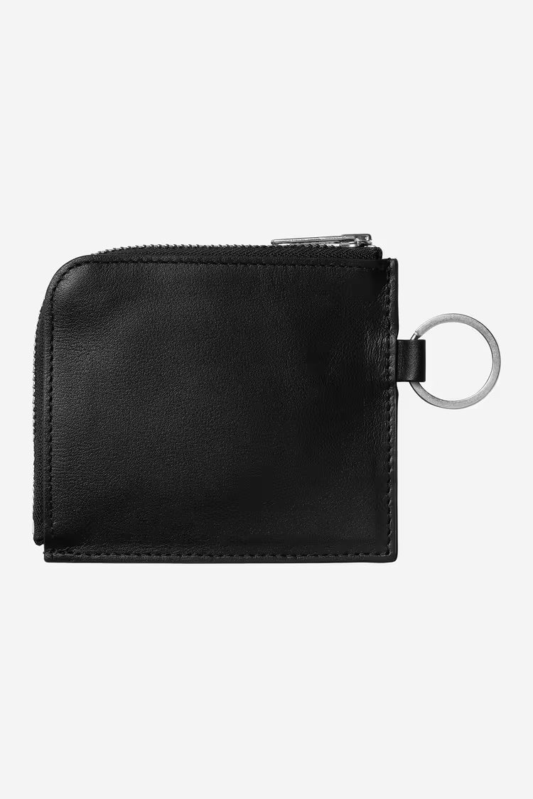 Double Vegas Zip Wallet Black / Silver