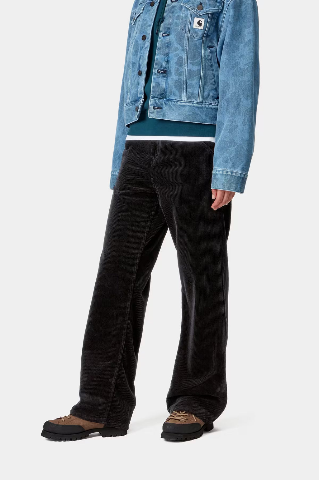 W' Simple Pant Black