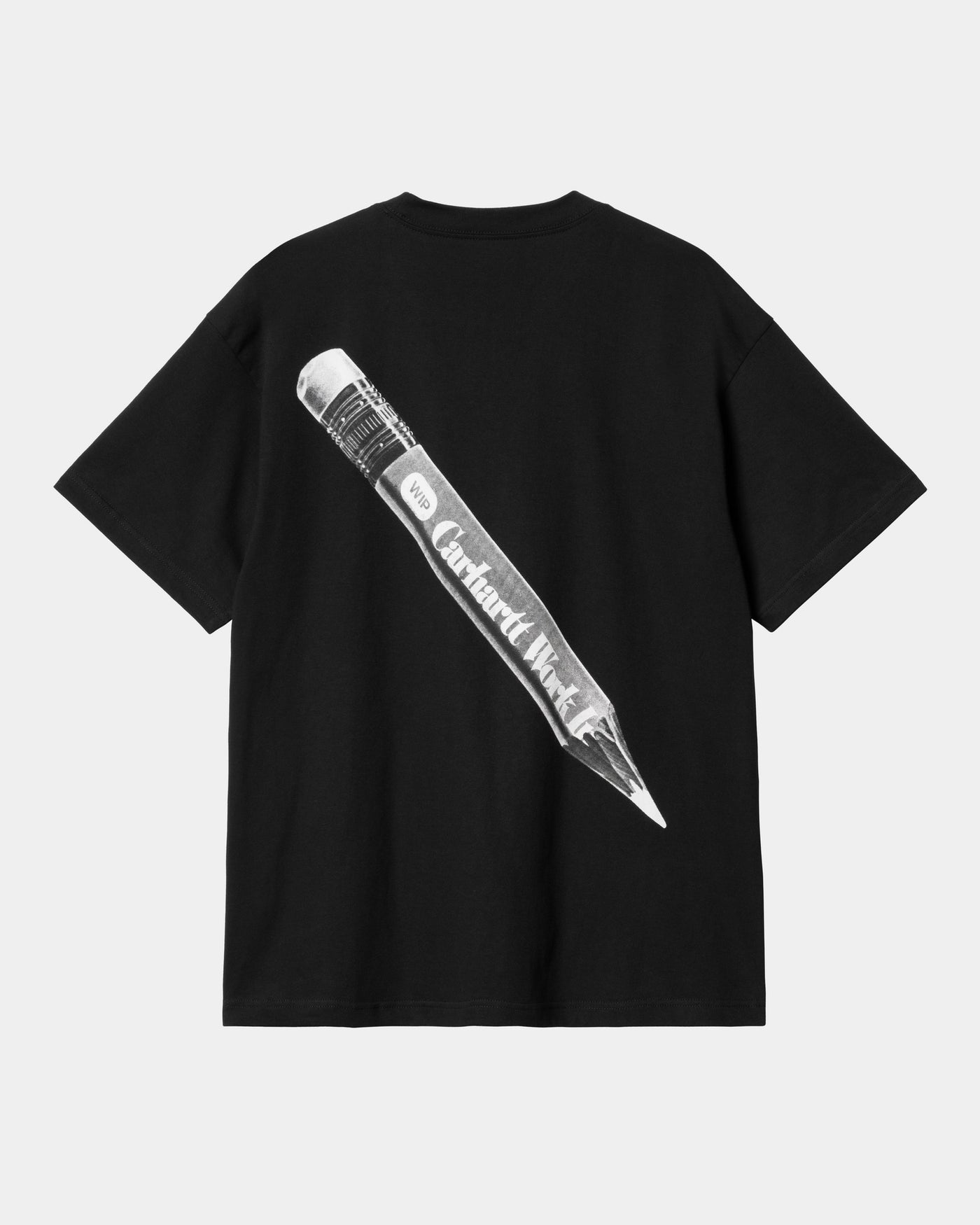 S/S WIP Pencil T-Shirt Black / White